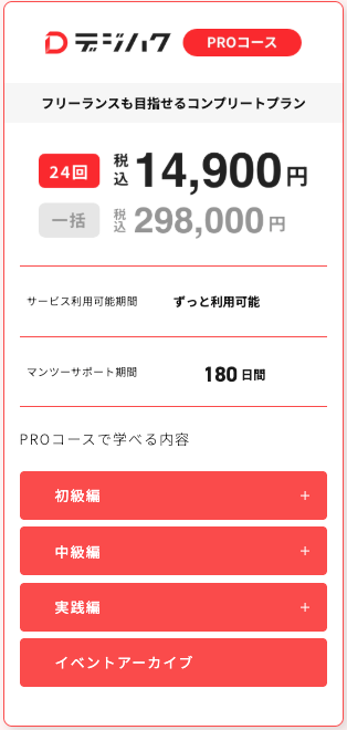 デジハクWebデザインProコース
