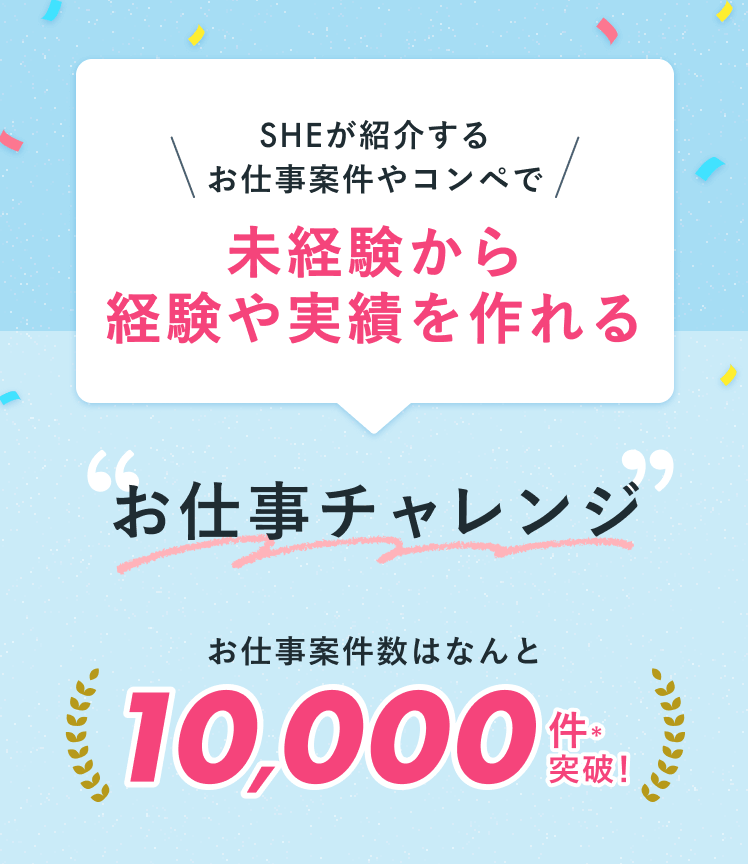 シーライクスお仕事紹介1万件突破