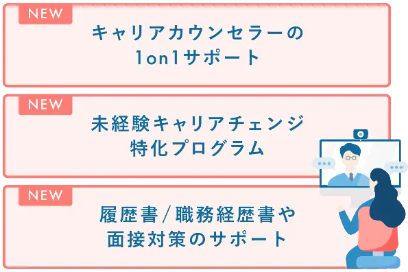 レギュラープランは転職に特化したプラン