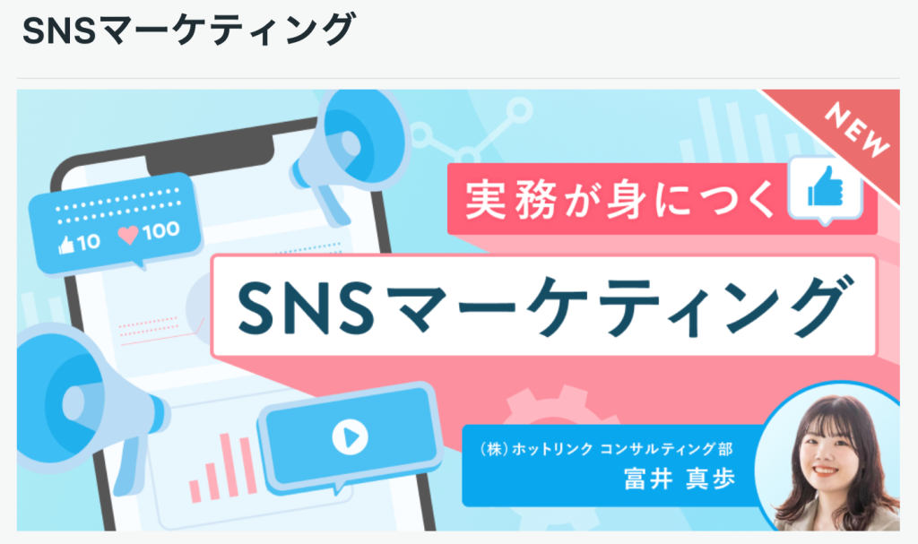 シーライクスSNSマーケティング入門コース